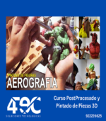 Curso de Pintado con Aerógrafo Piezas 3D