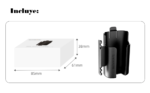 Soporte de batería para Gafas DJI FPV Mod1 / Mod2 - Imagen 3