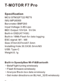 F7 Pro Full Function Flight Controller with Wifi & Bluetooth - Imagen 10