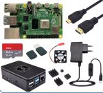 Rasperry PI 4 Model B 8GB RAM + 64GB