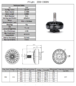 IFlight XING 2205 2300KV - Imagen 2