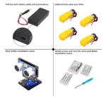 Kit Coche Inteligente Robot 2WD - Imagen 5