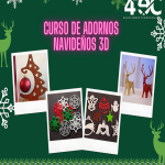 Curso de Adornos Navideños en 3D